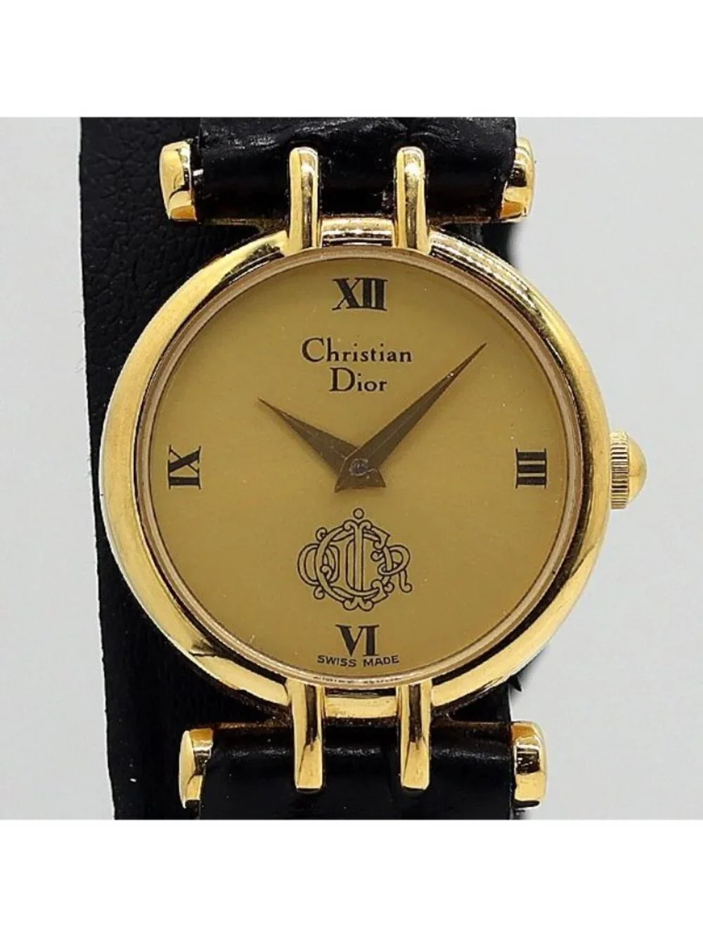 Dior Quartz Gold Dial Watch
